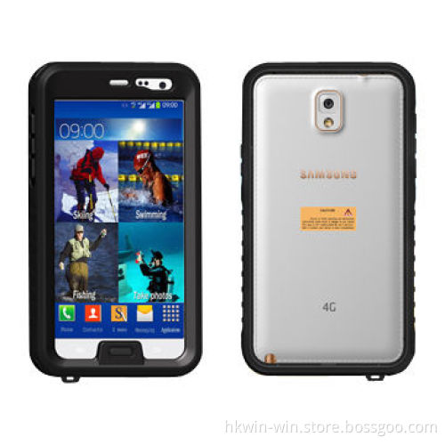 Hottest Shockproof Dust-proof Waterproof Phone Case for Samsung Note 3, Compatible Note 2